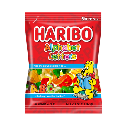 Haribo Aplhabet Letters