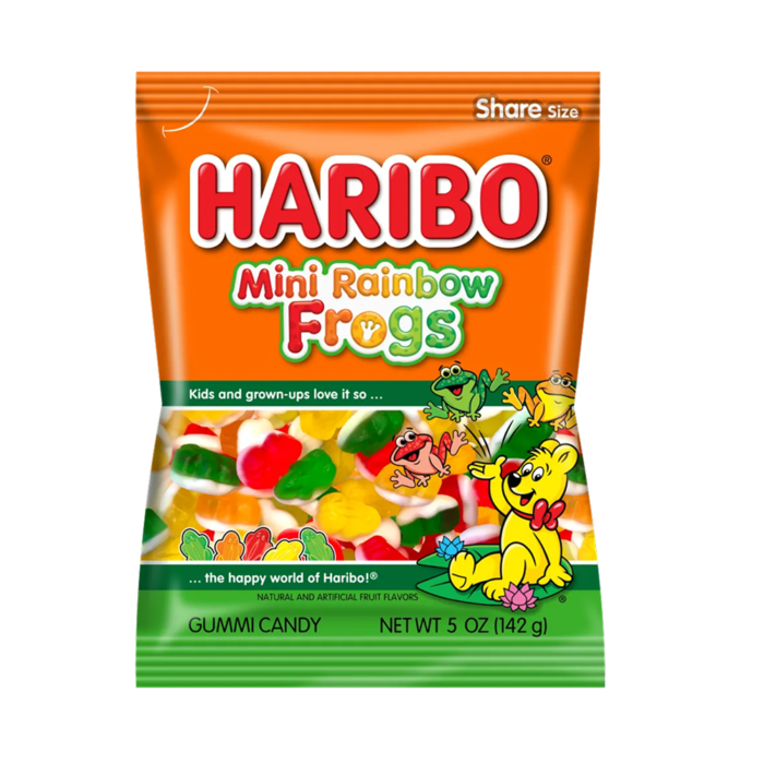 Haribo Mini Rainbow Frogs