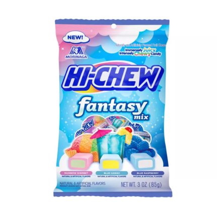 Hi-Chew Blue Hawaii-Blue Raspberry-Rainbow Sherbet