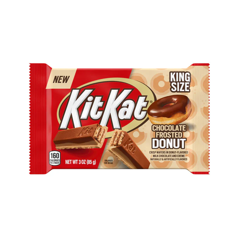 Kit Kat Chocolate Frosted Donut King Size Kit Kat Chocolate Frosted Donut King Size