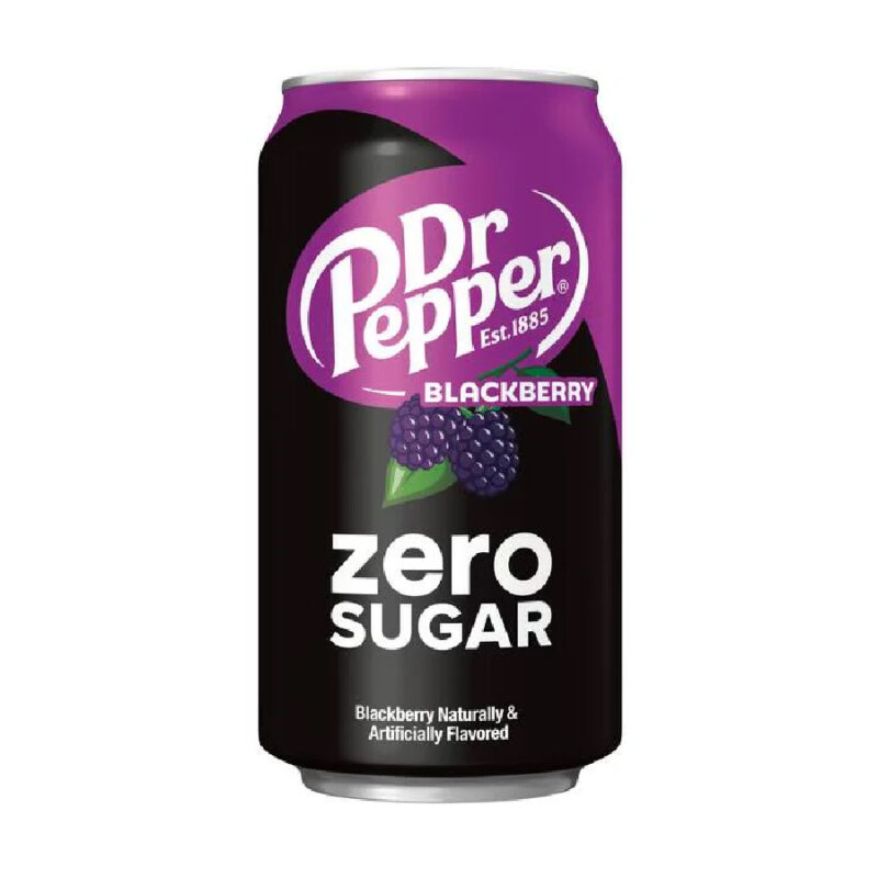 Dr Pepper Blackberry Zero Sugar