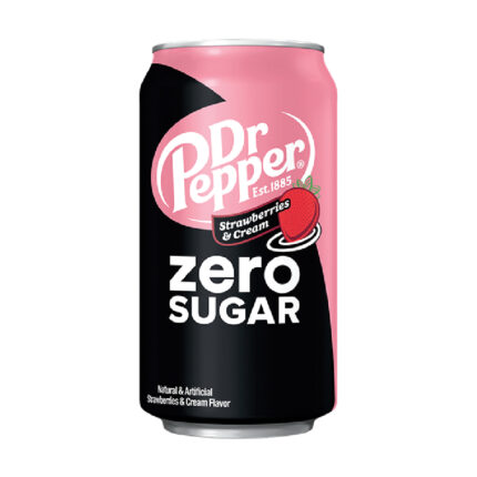 Dr Pepper Strawberries & Cream Zero Sugar