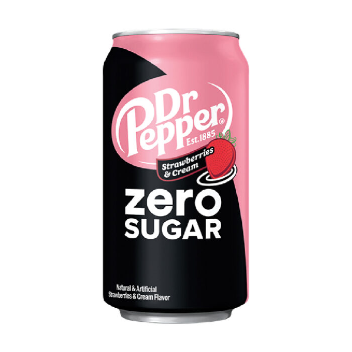 Dr Pepper Strawberries & Cream Zero Sugar
