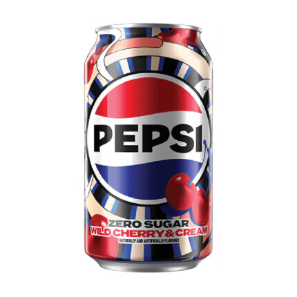 Pepsi Wild Cherry & Cream Zero Sugar