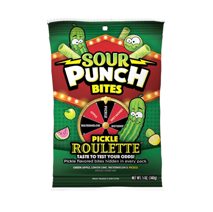 Sour Punch Bites (Pickle Roulette)